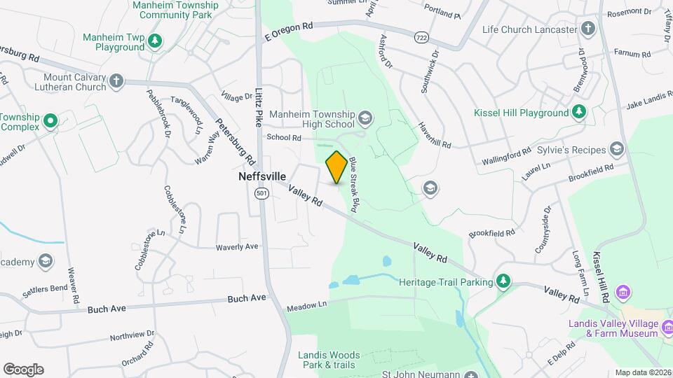 85 Valley Rd Map and Location Details