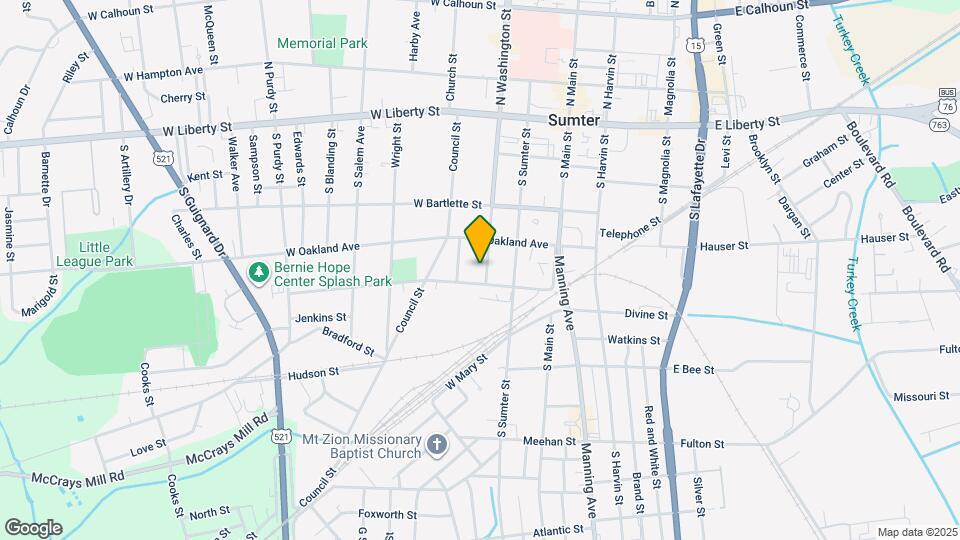 216 S Washington St Map and Location Details