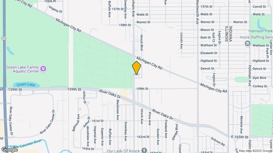 1069 Burnham Ave Map and Location Details