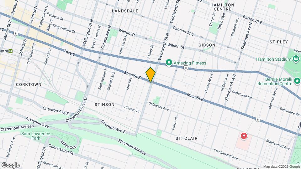 76 Wentworth St S Map and Location Details