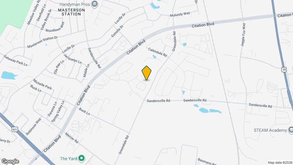 2329 Geranium Ln Map and Location Details