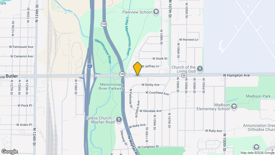 11049 W Hampton Ave Map and Location Details