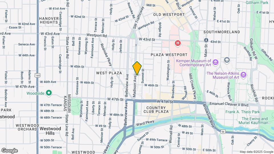 4521-4523 Madison Ave Map and Location Details