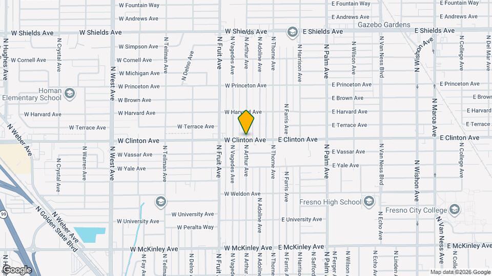 2379 N Arthur Ave Map and Location Details