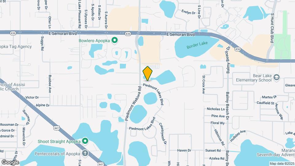 2371 Piedmont Lakes Blvd Mapa y Detalles de la Ubicación