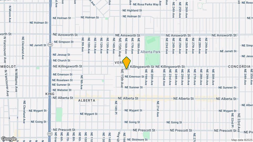 5409 NE 16th Ave Mapa y Detalles de la Ubicación
