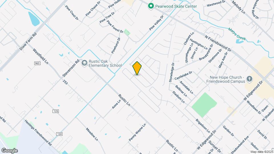 1121 Gulfton Dr Mapa y Detalles de la Ubicación
