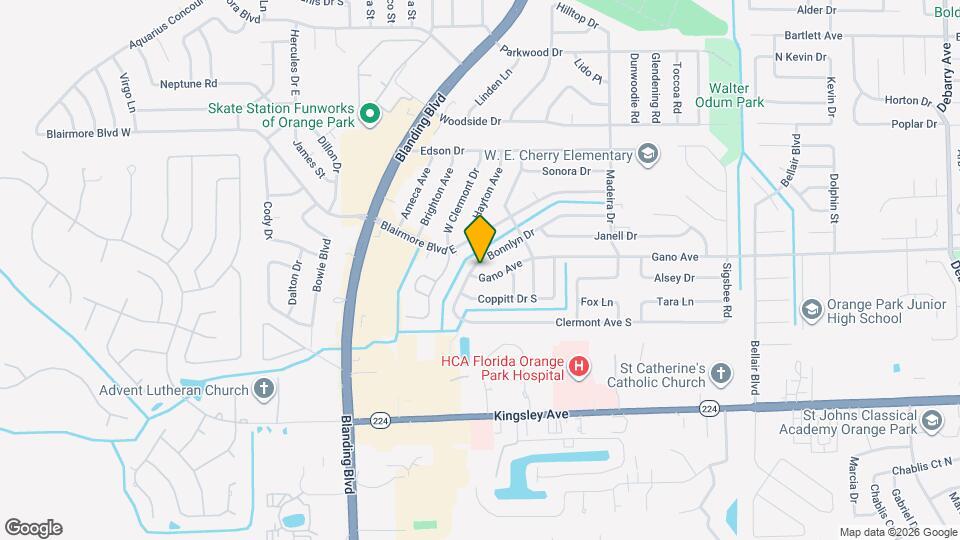 281 Gano Ave Map and Location Details