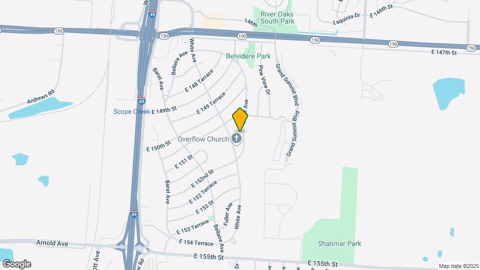 15102 Fuller Ave Map and Location Details