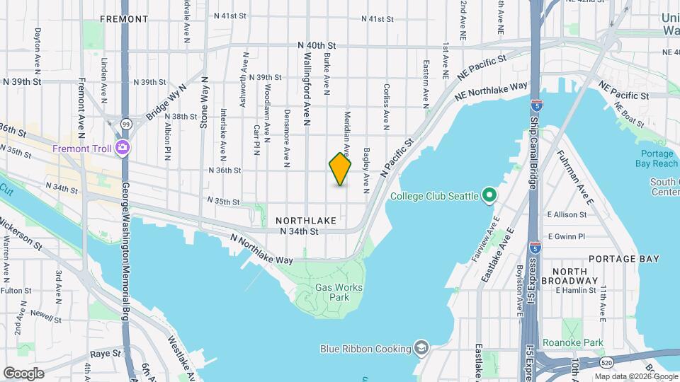 3515 Meridian Ave N Map and Location Details