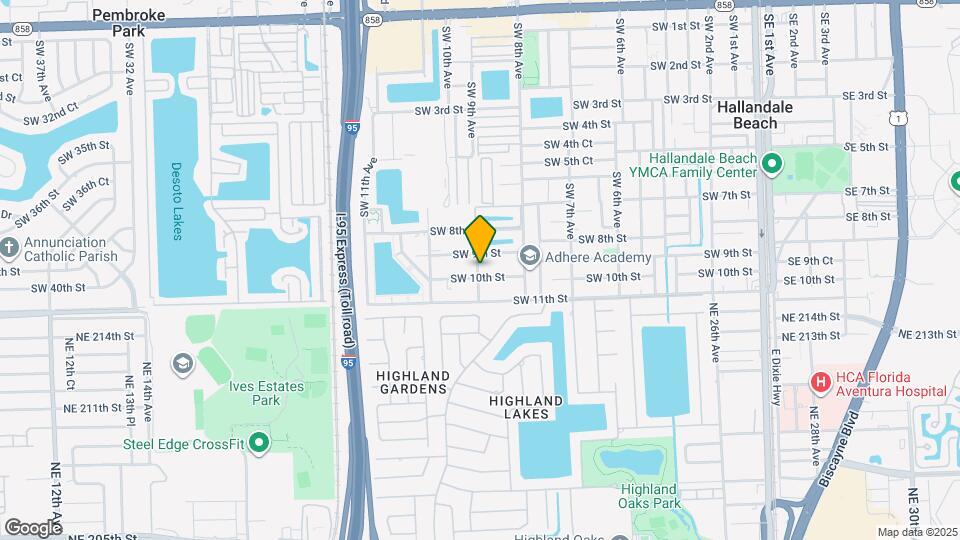 856 SW 10th St Map and Location Details