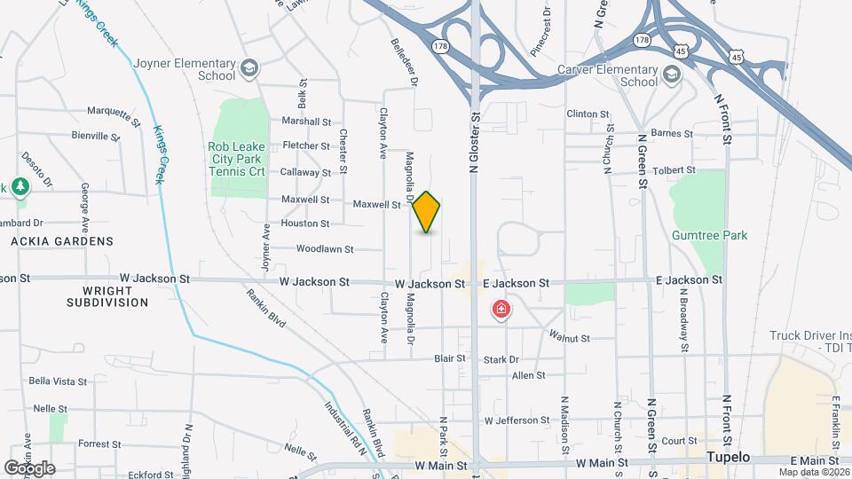 619 Hibner St Map and Location Details