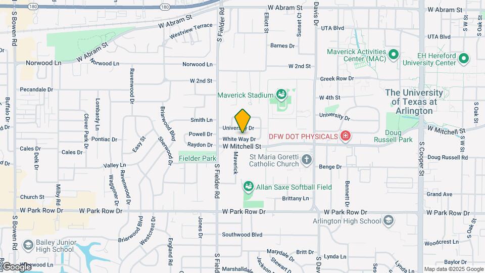 1605 White Way Dr Map and Location Details