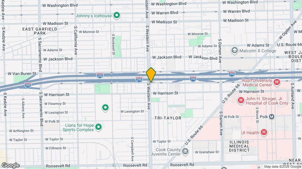 2357 W Congress Pkwy, Unit Two Map and Location Details