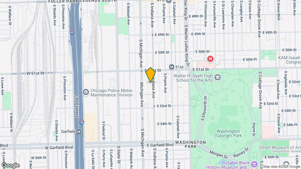 5146 S Indiana Ave Mapa y Detalles de la Ubicación