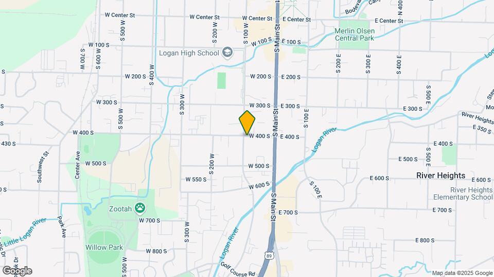 408 S 100 W Map and Location Details