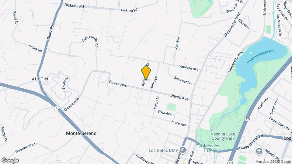 15590 Palos Verdes Dr Mapa y Detalles de la Ubicación