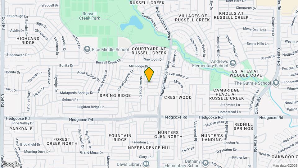 3024 Devlin Ridge Dr Map and Location Details
