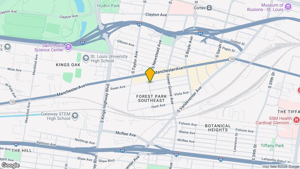 4370 Swan Ave Map and Location Details