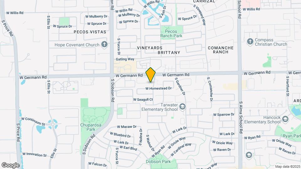 1671 W Flamingo Dr Map and Location Details