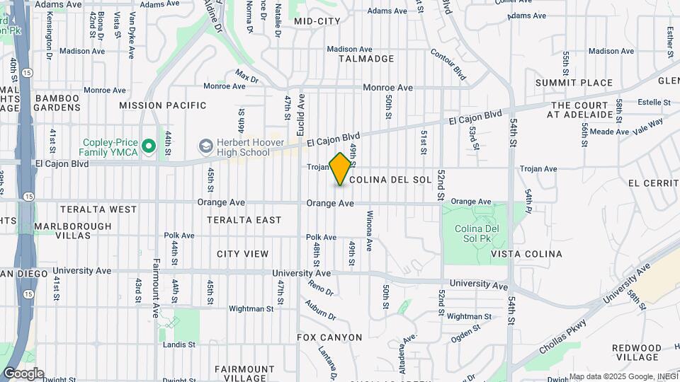 4225 Estrella Ave Map and Location Details