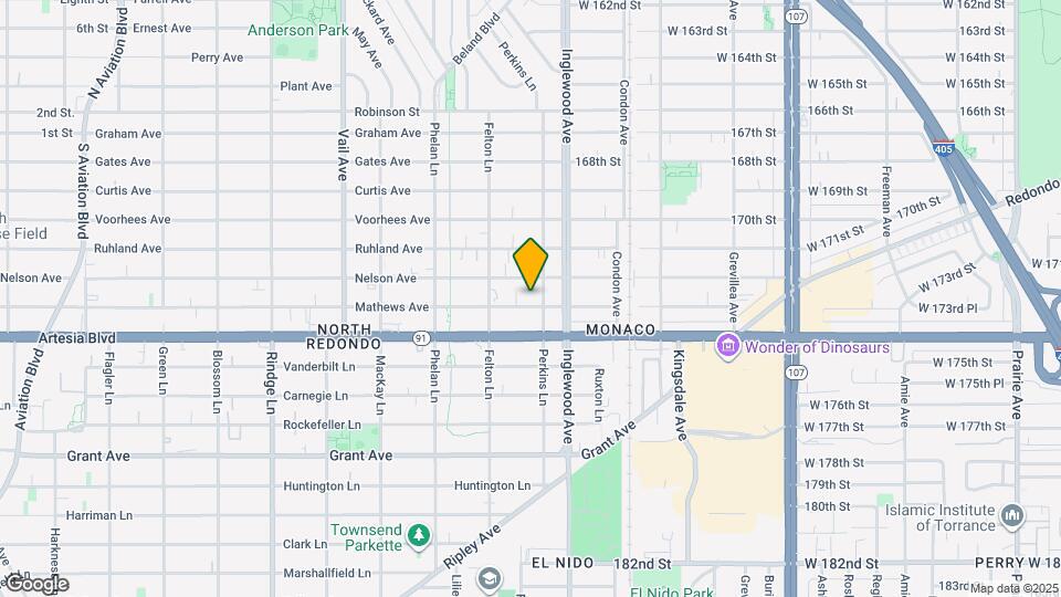 2619 Mathews Ave Map and Location Details