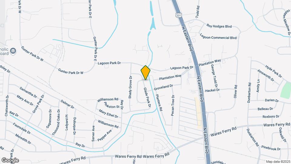 620 Glade Park Dr Map and Location Details