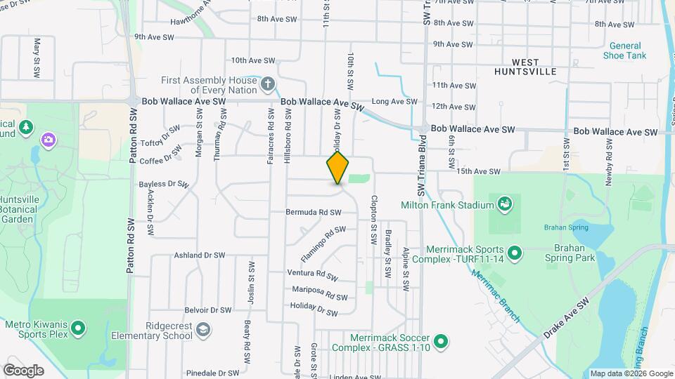 2814 Holiday Dr SW Map and Location Details