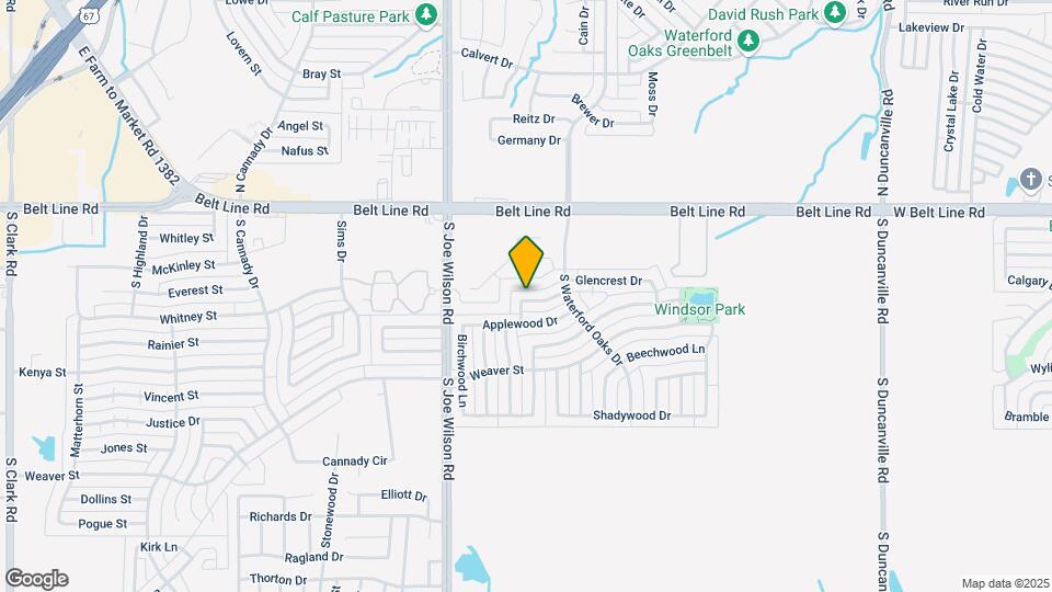 909 Crestwood Dr Map and Location Details
