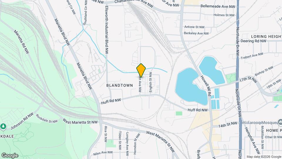 1337 Fairmont Ave NW Map and Location Details