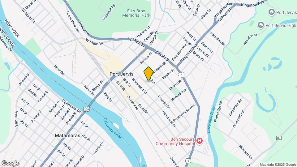 22 Franklin St, Unit 1B Map and Location Details