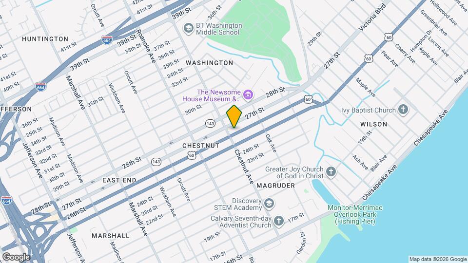 1211 26th St Map and Location Details