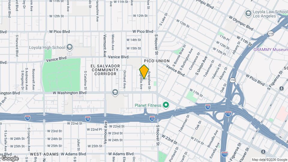1766 Magnolia Ave, Unit 2 Mapa y Detalles de la Ubicación