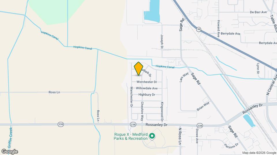 1041 Compton Way Map and Location Details