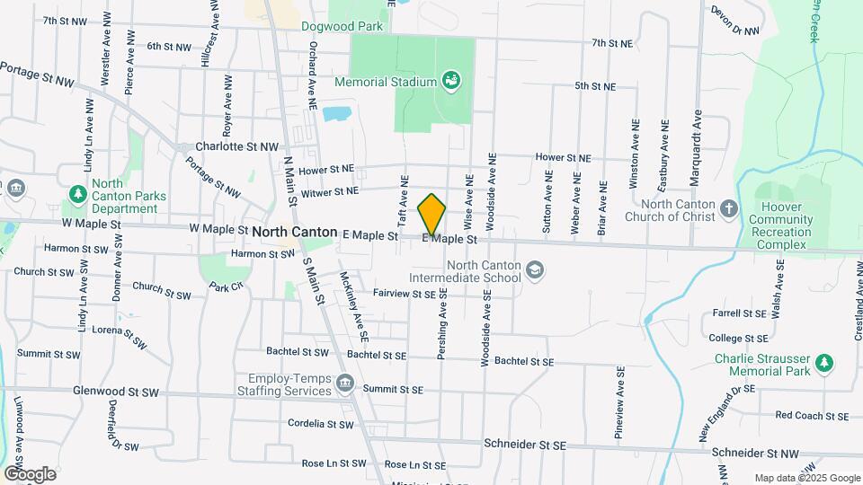 516 E Maple St Map and Location Details