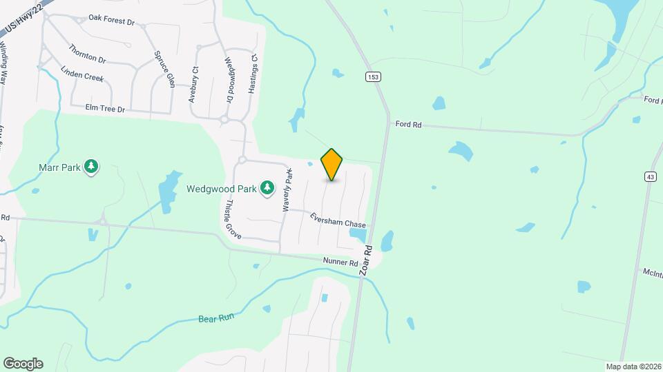 6560 Black Forest Ct Map and Location Details