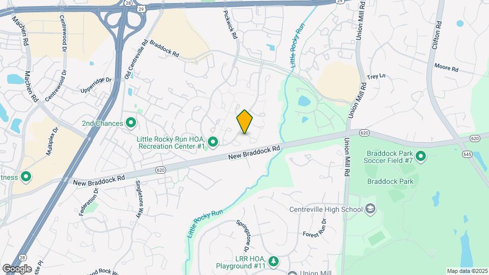 13669 Barren Springs Ct Map and Location Details