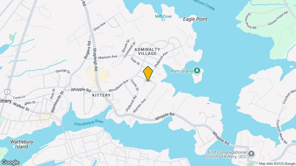 1 Philbrick Ln Map and Location Details