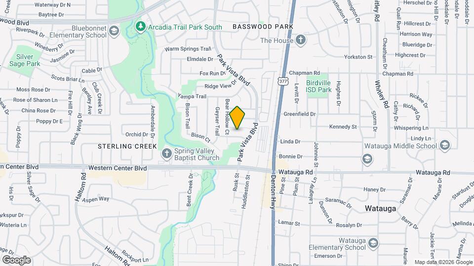 5417 Elk Ridge Dr Mapa y Detalles de la Ubicación