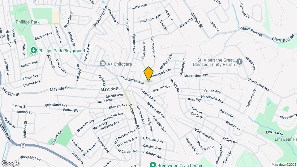 2767 Churchview Ave Map and Location Details