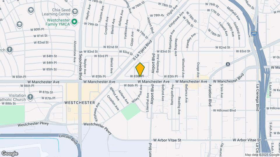 5954 W 85th Pl Map and Location Details