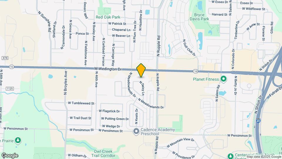 954 N Daisy Ln Map and Location Details