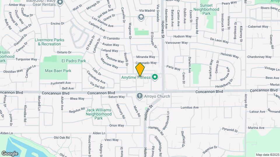 1674 Cordoba St Map and Location Details