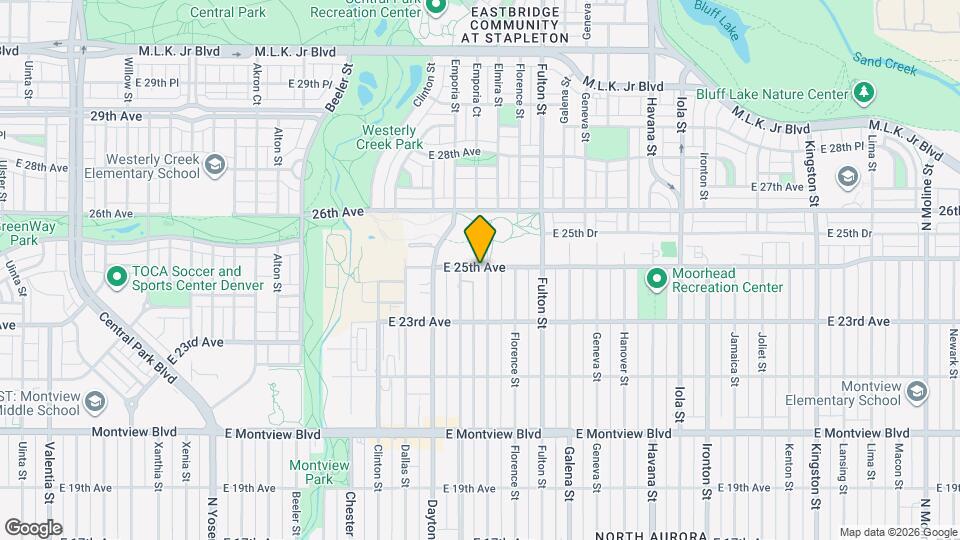 2393 Elmira St Map and Location Details