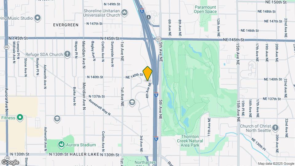 13917 4th Ave NE Map and Location Details
