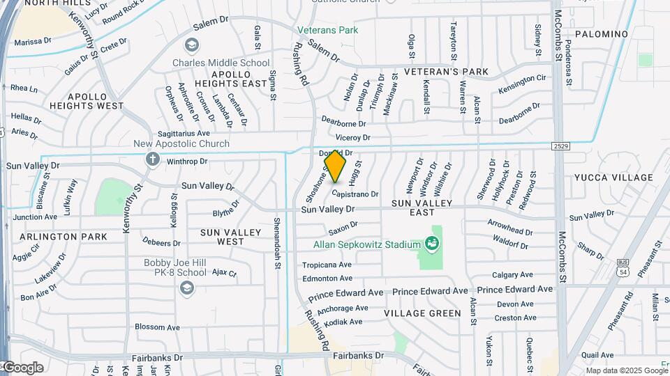 5201 Capistrano Dr Map and Location Details