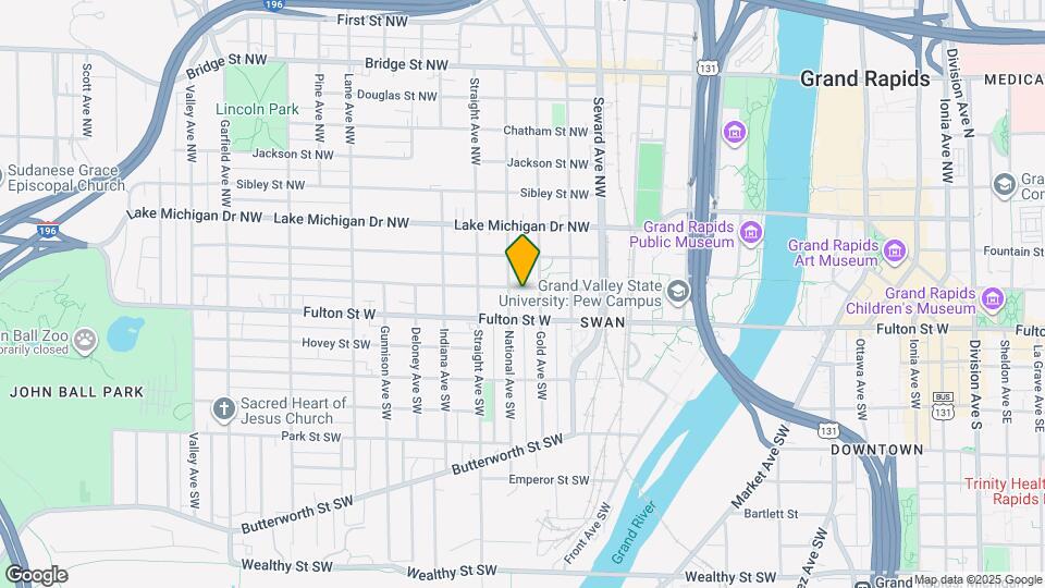 714 Veto St NW Mapa y Detalles de la Ubicación