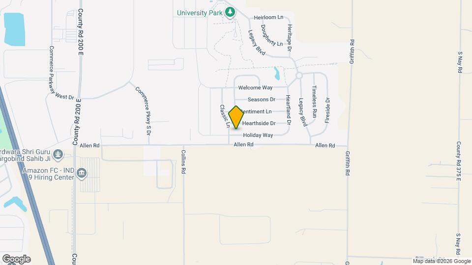 2894 Holiday Way Mapa y Detalles de la Ubicación