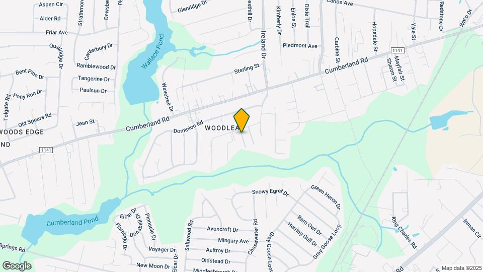 2603 Glenpine Dr Map and Location Details