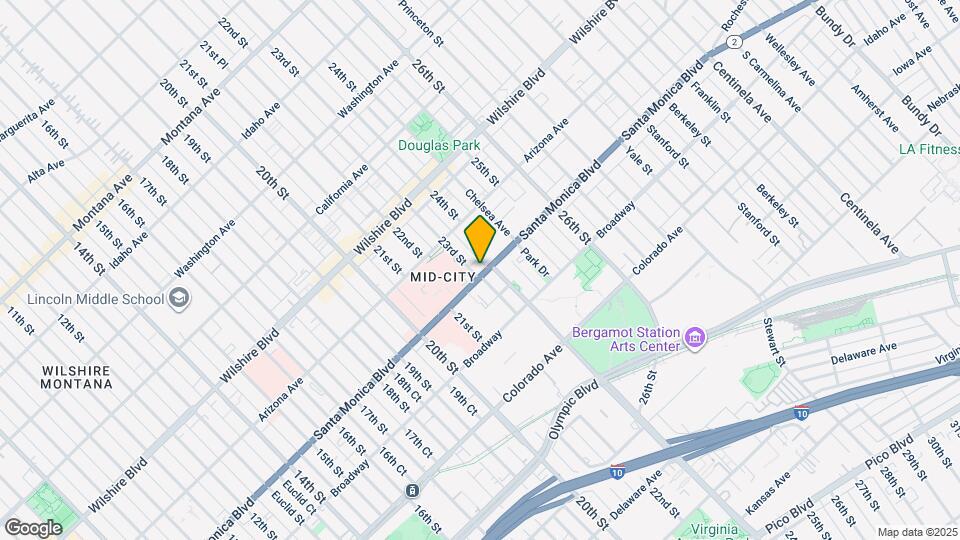 2301 Santa Monica Blvd Map and Location Details